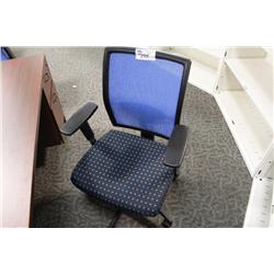 Blue Meshback Executive Chair