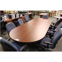 Mahogany 10' Boardroom Table