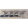 Image 4 : (4) Outside Patio Chairs W/ Seat Cushions (good Condition)