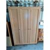 Image 1 : Wood Wardrobe Model 102630R2 Oak (great Condition) (72"x48"x21")