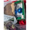 Image 8 : Christmas items, ornaments, lights