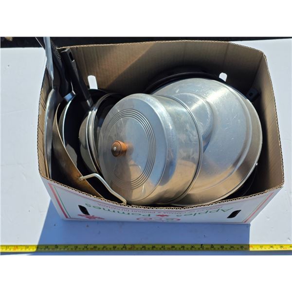 Lot of pots and pans