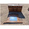 Image 1 : Long Wooden 9 Drawer Dresser w/ Attachable Mirror (Good Condition) (31"x30"x65") (mirror 47"x43")