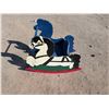 Image 1 : Vintage Wooden Painted Rocking Chair Horse