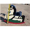 Image 2 : Vintage Wooden Painted Rocking Chair Horse