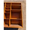 Image 3 : Wood Storage Shelf w/ Extra Wood Decor (good Condition) (50"x60"x12.5")