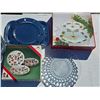 Image 2 : Lot of serving plates