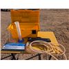 Image 1 : Rubbermaid Tool Box w/ Hydro Meter, Hoses, Gauges, tubing, and etc.)