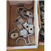 Image 3 : Misc metal straps and pvc strain releases