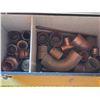 Image 2 : Chest with large copper fittings for piping