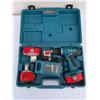 Image 1 : Makita PA 18V Steel 13mm Drill w/ (3) Rechargeable Batteries and Charger W/ Case (not Tested)