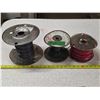 Image 1 : 3 spools of wire- copper 300v, twn 75 cu bik