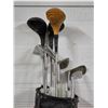 Image 2 : Golf clubs and bag