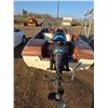 Image 2 : Brown glascon boat with 50Hp motor and trailer- Sask plated