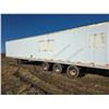 Image 5 : 53'  dry van semi trailer made into work shop