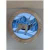 Image 1 : Round Elk Stained-glass Plaque