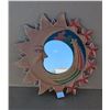 Image 1 : 1/2 Moon Mirror Wall Plaque
