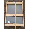 Image 2 : (2) Windows W/ Wood Crate Cover (39"x28") (42"x36")
