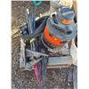 Image 2 : Pallet of items- shop vac, hose ends, misc