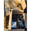 Image 2 : Pallet of items- pails, hardware, chains, lamps