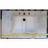 Image 2 : Stone Look Vanity Sink (good Condition) (23"x37")