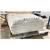 Image 1 : LARGE INVENTORY PALLET OF PVC SKYLIGHT/WINDOW MOLDING. APPROX 18' LONG. APPROX 250 PIECES.
