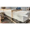 Image 2 : LARGE INVENTORY PALLET OF PVC SKYLIGHT/WINDOW MOLDING. APPROX 18' LONG. APPROX 250 PIECES.