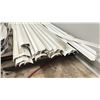 Image 3 : GROUP LOT OF ASST ALUMINUM SKYLIGHT MOLDINGS. OVER 200 PIECES. APPROX 18' LENGTHS. INC PALLET AND