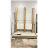 Image 1 : 75" WIDE VERTICAL STORAGE RACK  NO CONTENTS