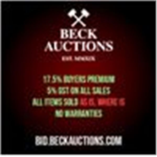 Beck Auctions Inc. Terms & Conditions