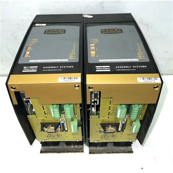 (2) Atlas Copco #TC 52P-N 4240 0410 80