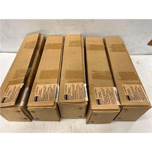 (5) Dayton #6Z766J Material Support Stands & Roller Head