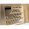 Image 8 : (5) Dayton #6Z766J Material Support Stands & Roller Head