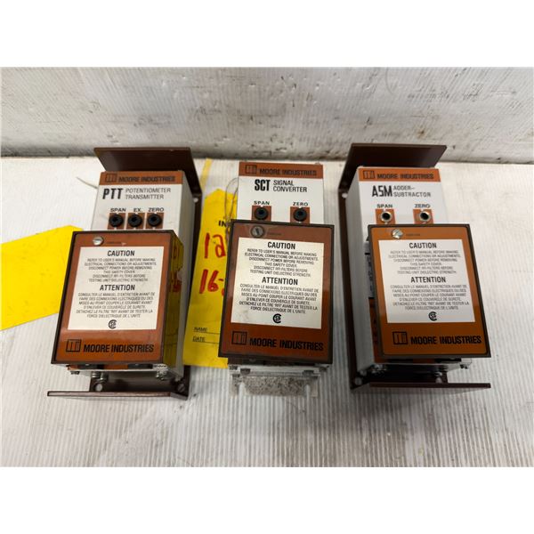 Lot of (3) Moore Industries Items
