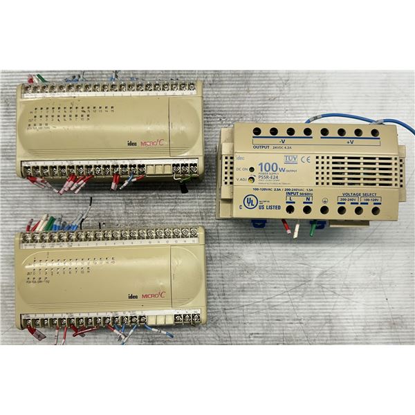 Lot of (3) Idec Items 2-#FC2A-C24A1C & 1-#PS5R-E24