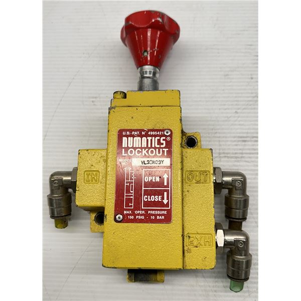Numatics #YL30N03Y Lock Out Unit