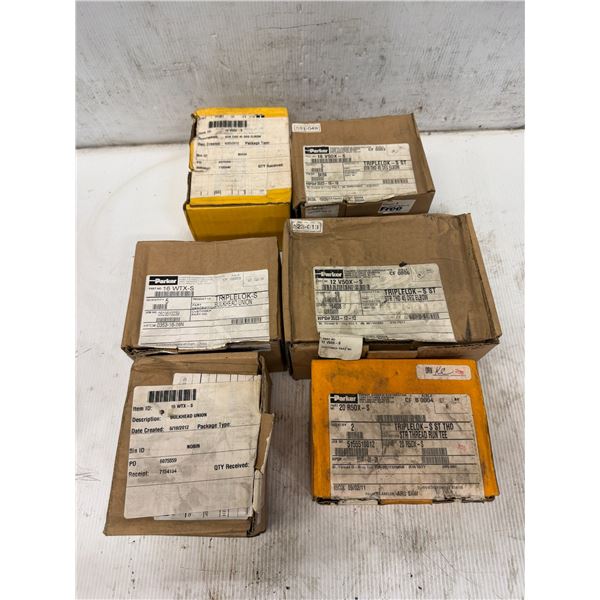 Lot of Misc. Parker Fittings