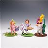 3pc Annalee Doll Society Logo Kids Figurines