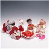 Image 1 : 7pc Annalee and Russ Berrie Valentine Figures