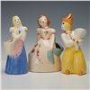 Image 1 : 3pc Block Pottery Lady Planters