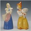Image 2 : 3pc Block Pottery Lady Planters