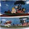 Image 4 : 4pc Mexican Redware Pottery Set- Covered Dish, Coffee Pot with Lid & 2 Mugs