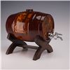 Image 1 : Royal Doulton Kingsware Barrel with Stand, Tavern Scene