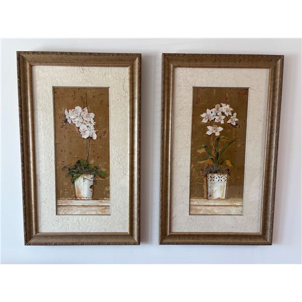 Pair of K.White Floral Prints