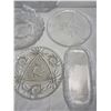 Image 2 : Glass & Crystal Serving Platters