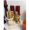 Image 2 : Candlestick Holders & Candles