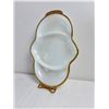 Image 1 : Vintage Fire King Milk Glass Dish