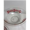 Image 2 : Vintage Checkered Cherry Pyrex Bowls