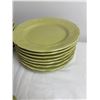 Image 2 : DT Hand Painted Green Dish Set
