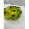 Image 2 : Painted Floral Glass Dish